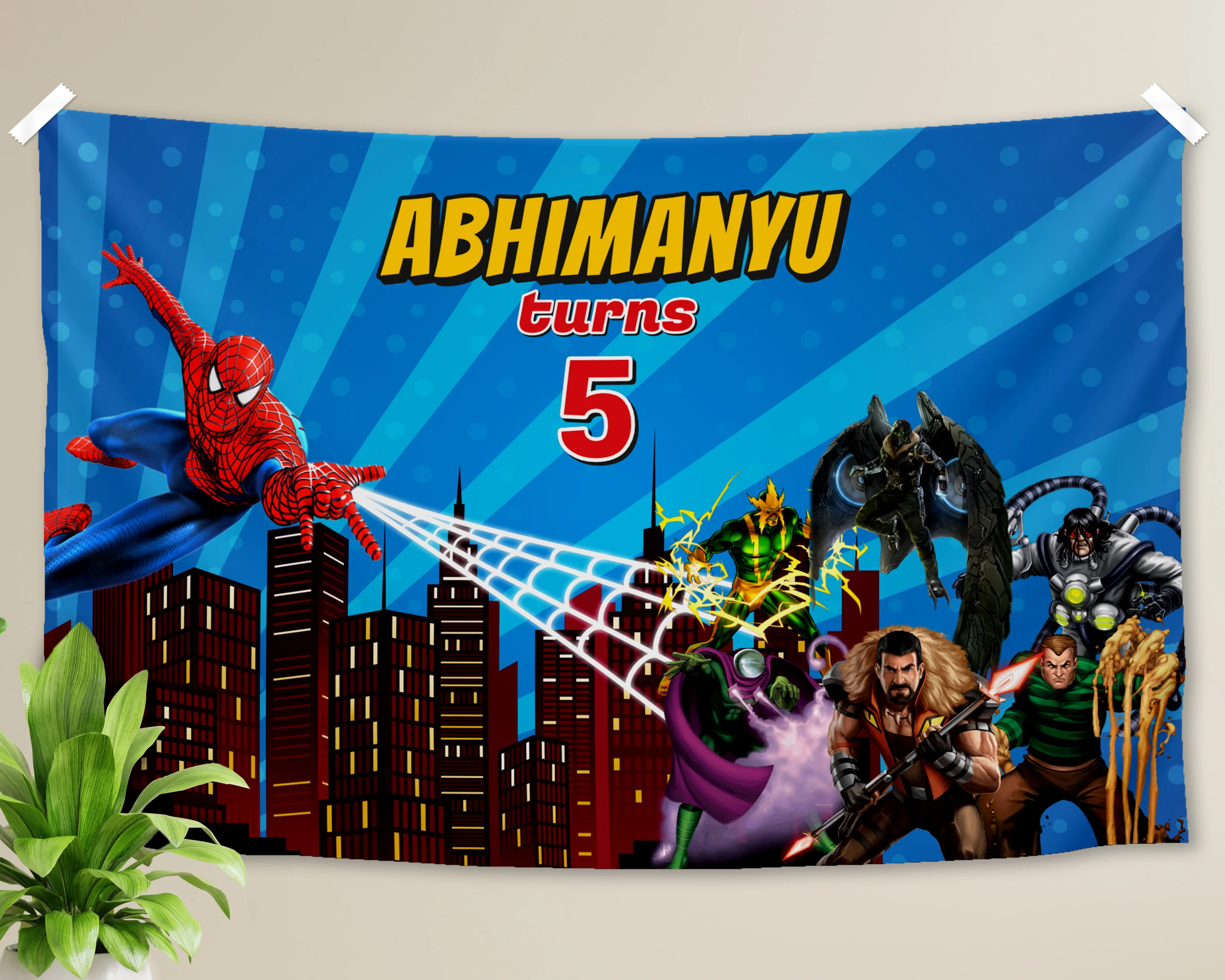 Cake Topper, Welcome Board, Door Poster & Hat, photobooth, exclusive, Backdrop